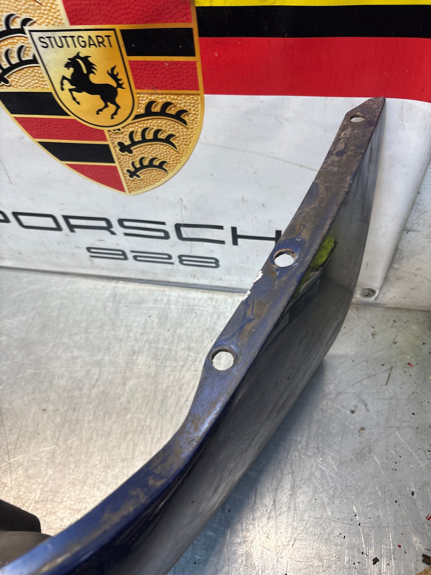Porsche 944 S2 / Late turbo front bumper, used condition 95150537100