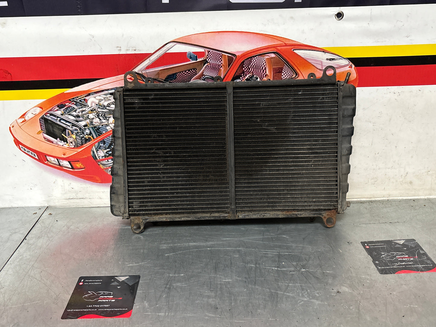 Porsche 924 radiator used 477121251A pressure tested