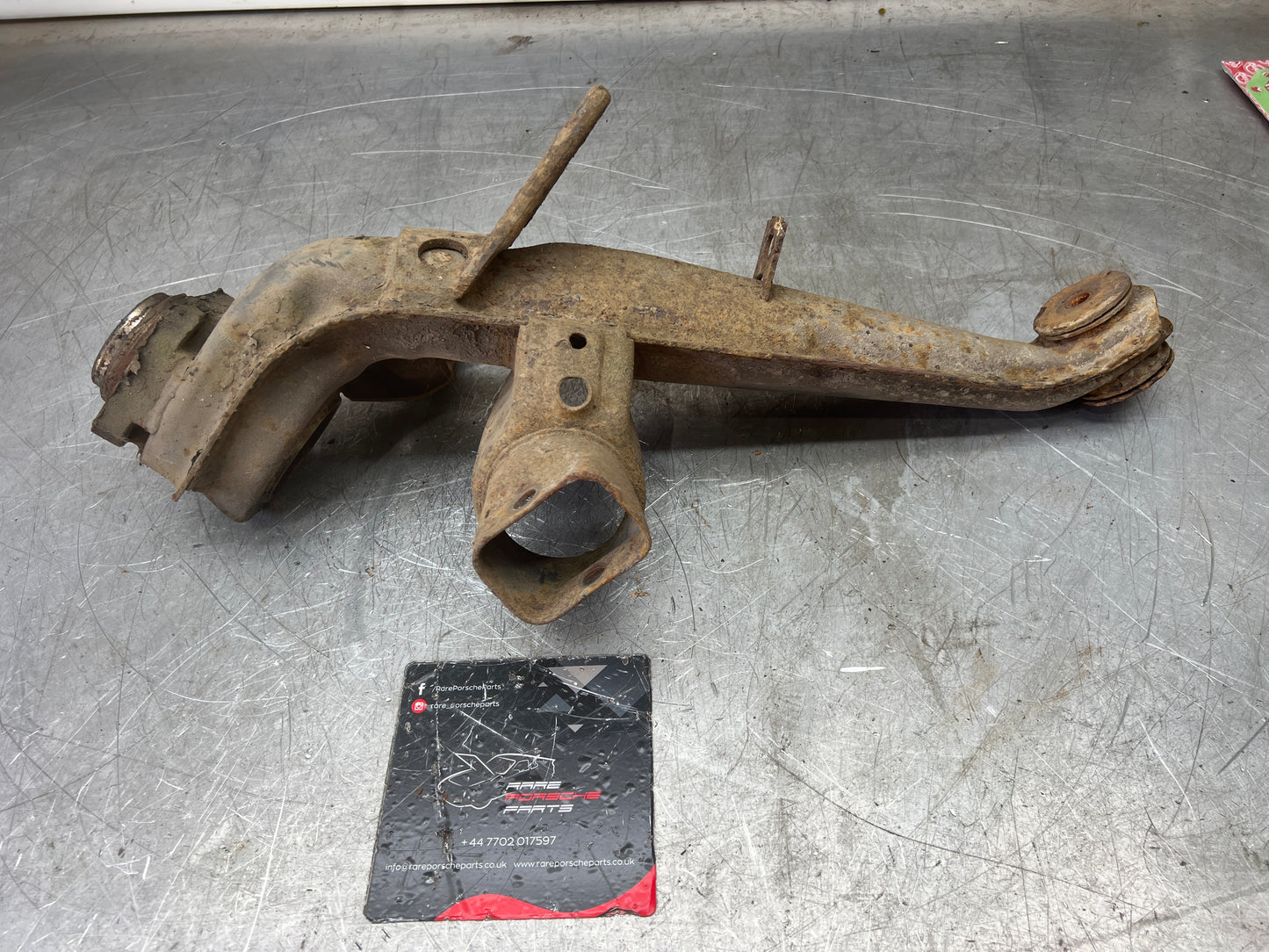 Porsche 924 944  -85.5 Rear right trailing arm,  94433102200