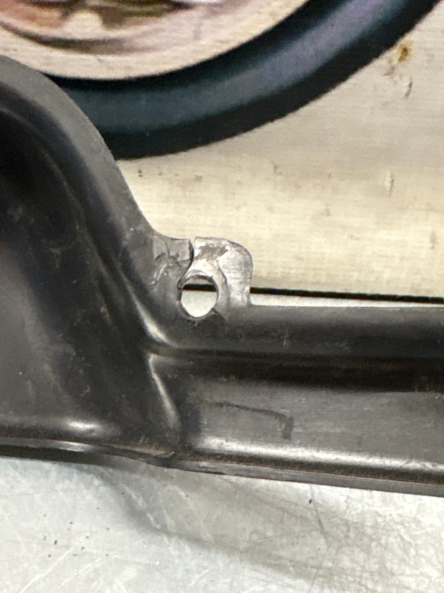 Porsche 964 / 944 / 928 seat trim cover, damaged 92852176005