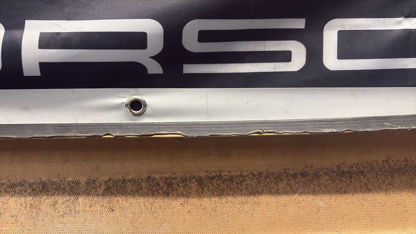 Porsche 924 / 944 early right manual Used door card, black, 477867012 no fabric!, Porsche scripted