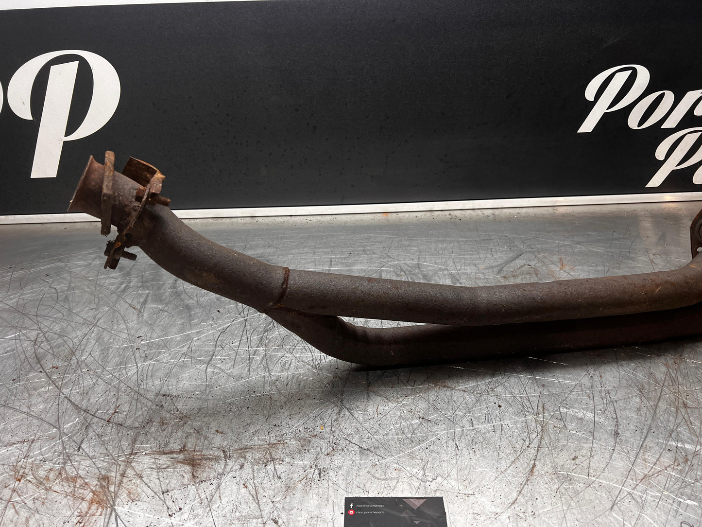 Porsche 924 exhaust pipe RHD only! 478253101D used