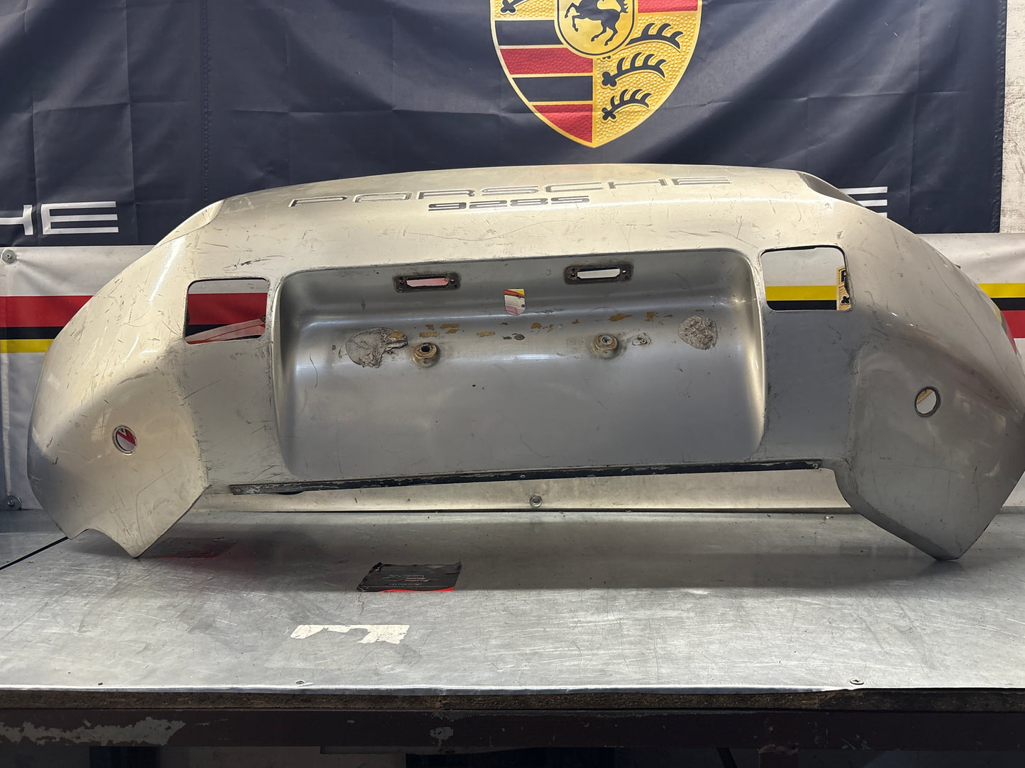 Porsche 928S rear bumper, used 928505023 / 474181