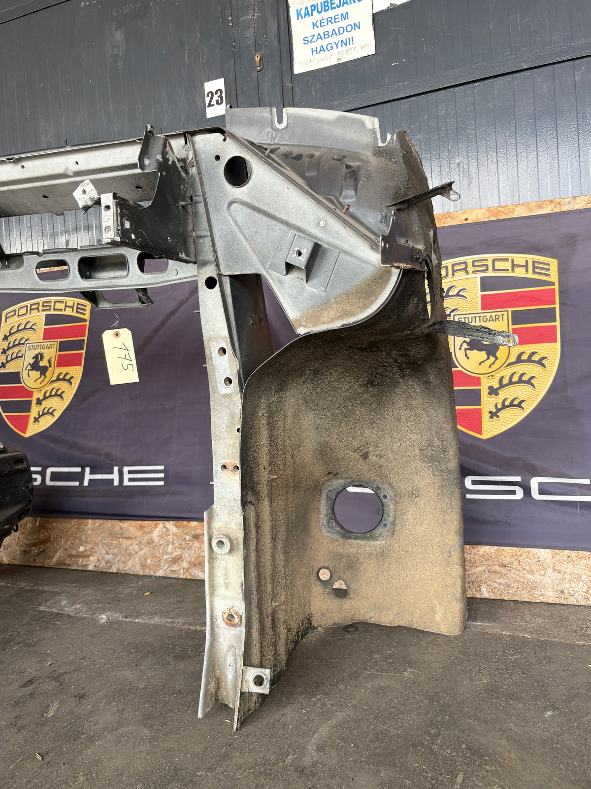 Porsche 944 Front end section cut