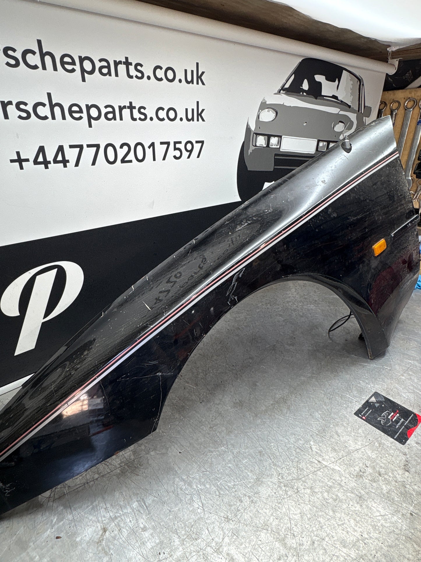 Porsche 944 early left front wing, please see photos, used