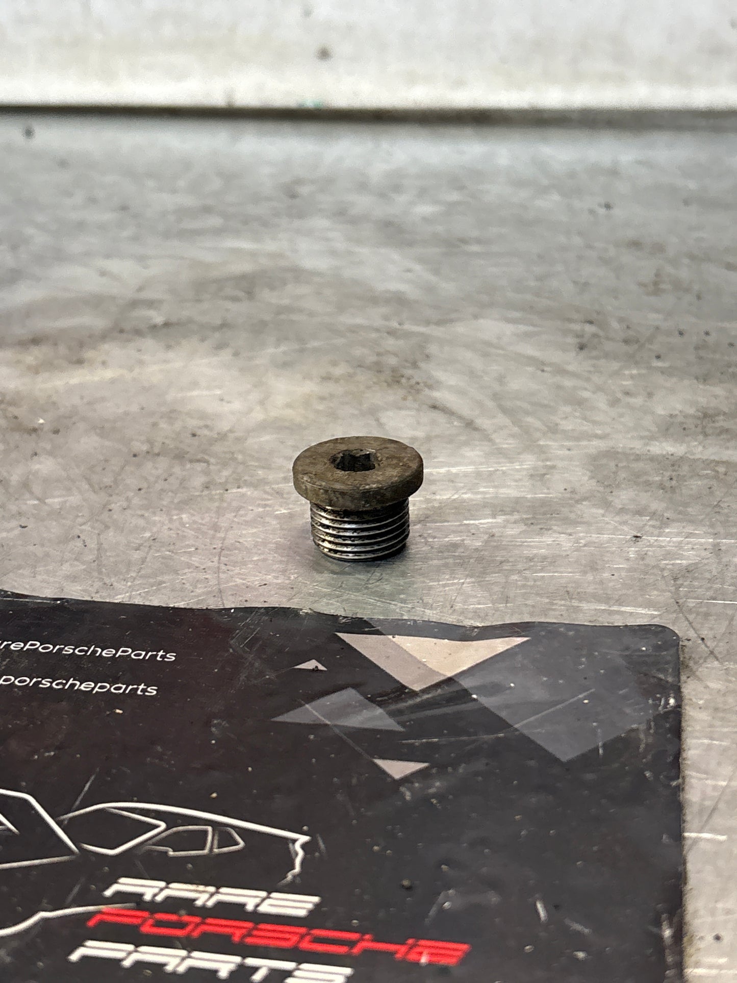 Porsche 924 944 928 screw plug, used 90021900930