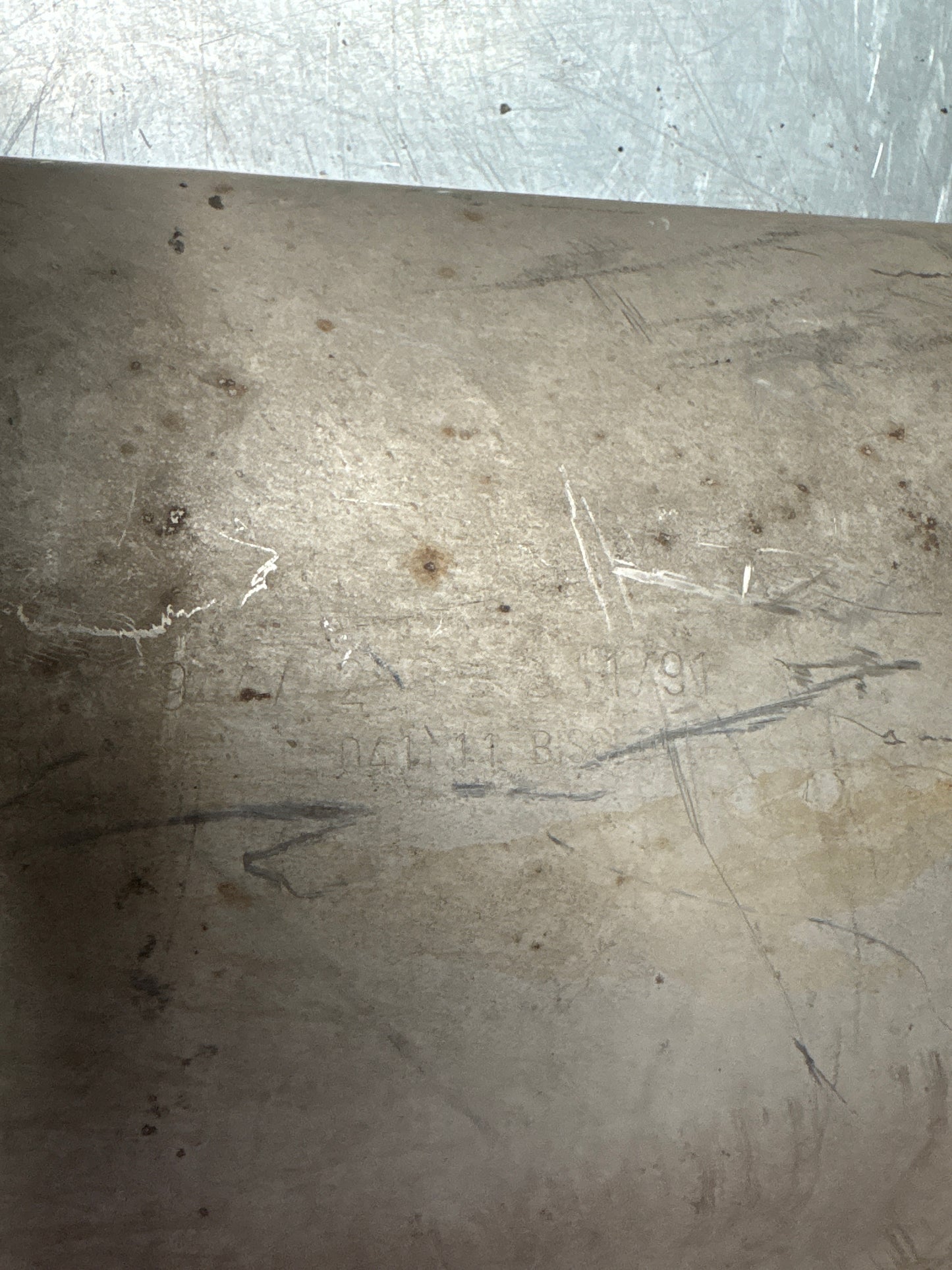 Porsche 968 exhaust system rear muffler, used 94411104111