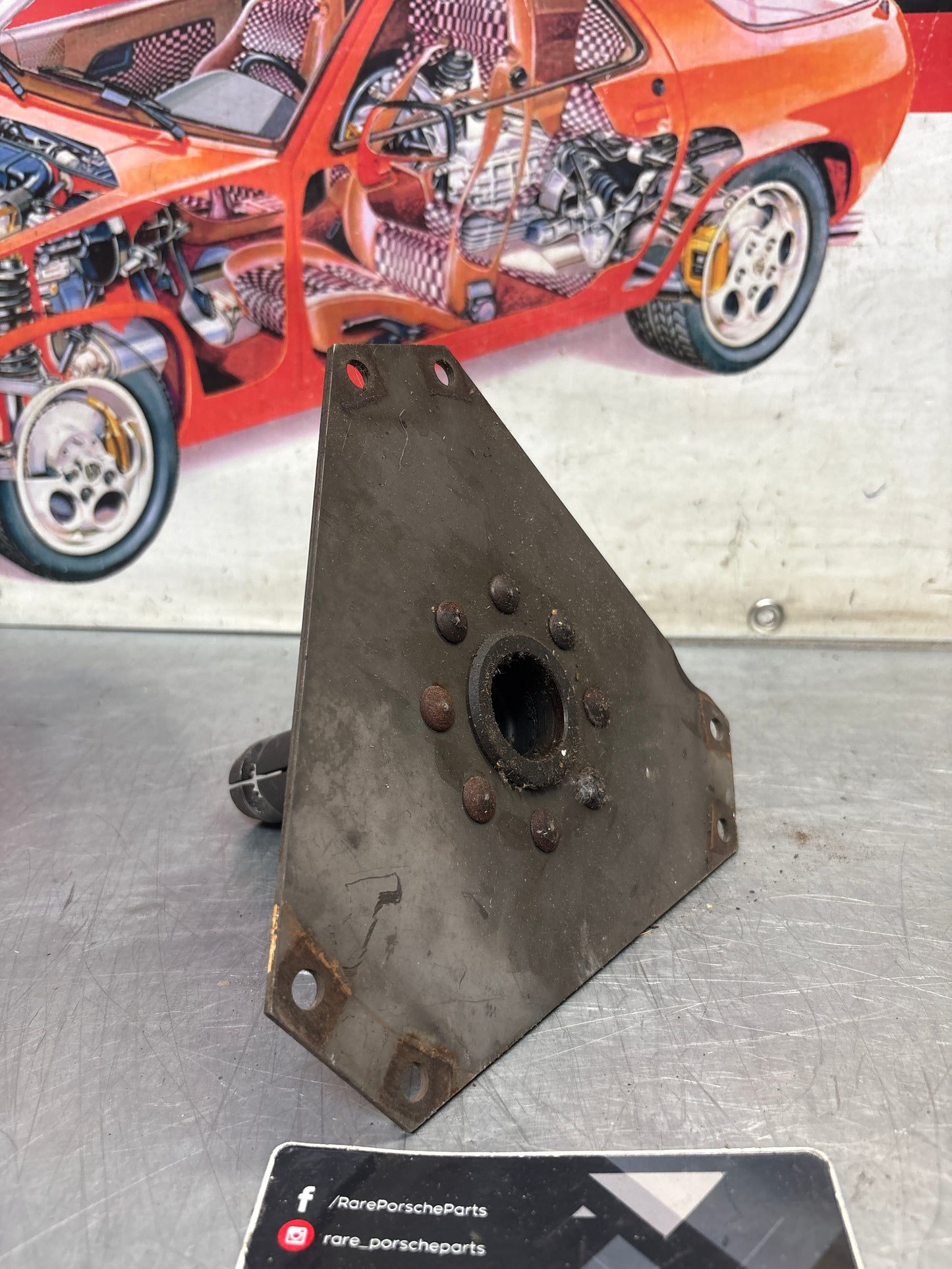 Porsche 928S 83-86 4 speed automatic double plate flange disc, used 92211604103