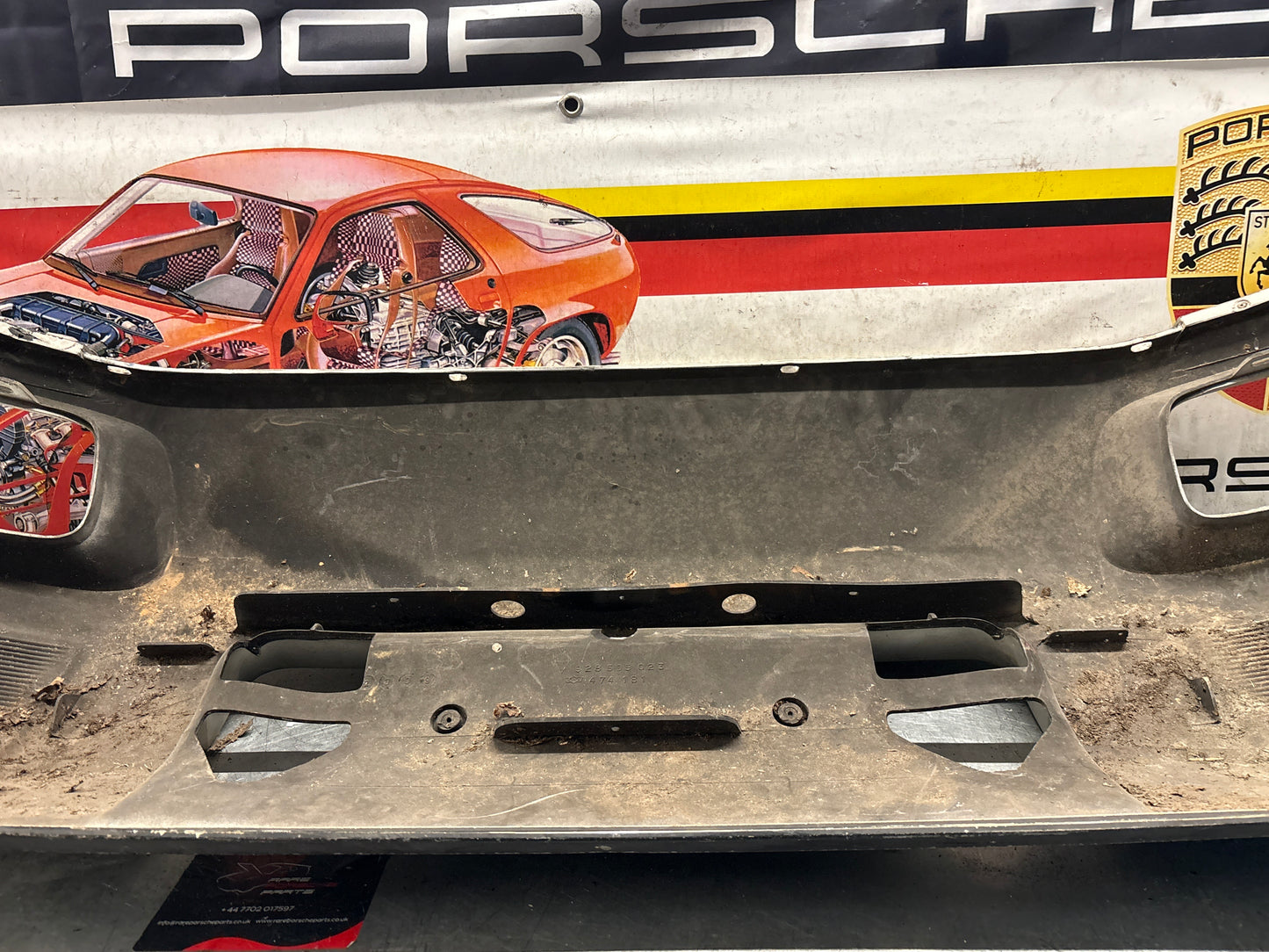 Porsche 928 rear bumper, used 928505023