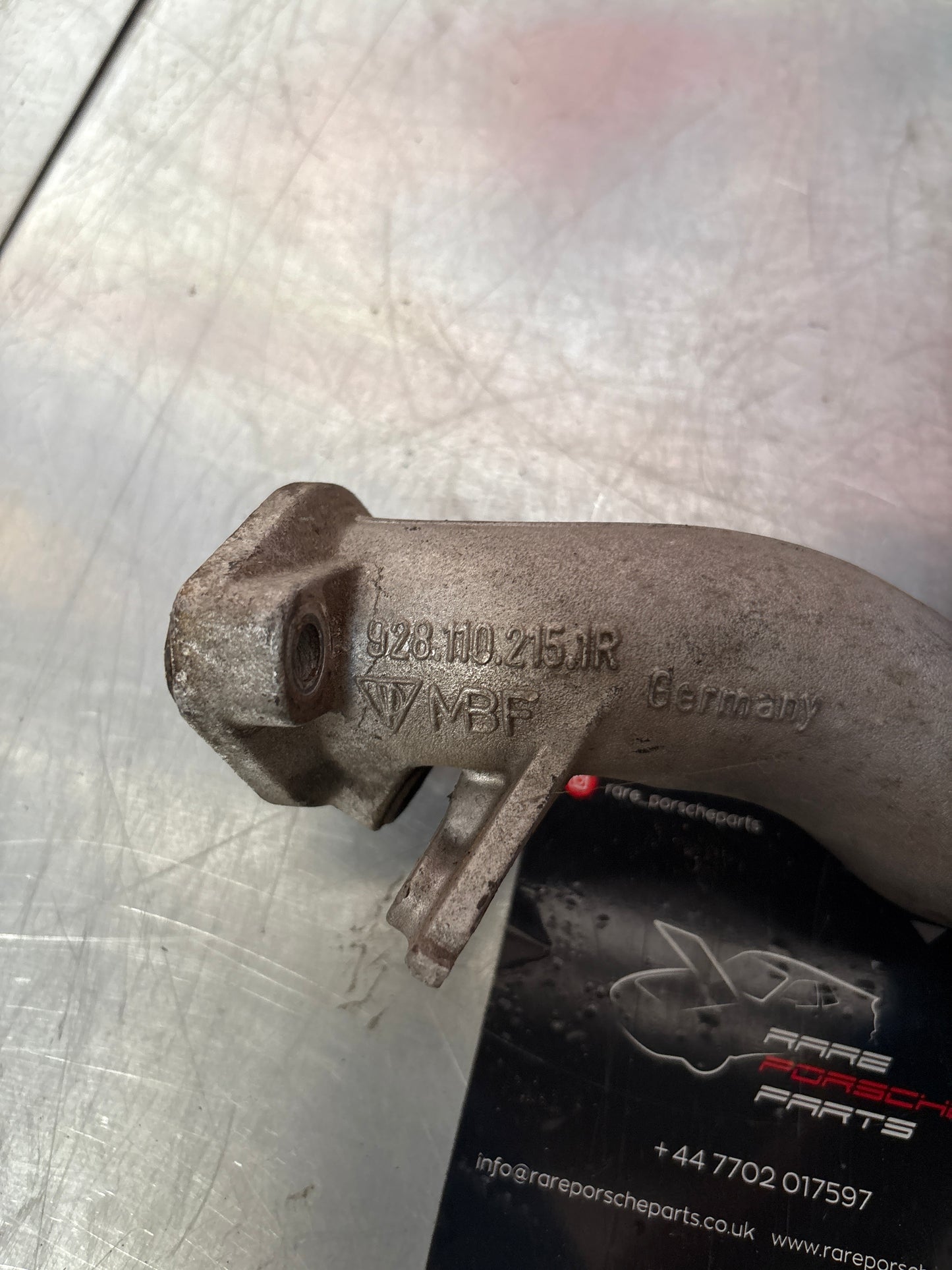 Porsche 928 S Left air intake manifold, used 9281102151R