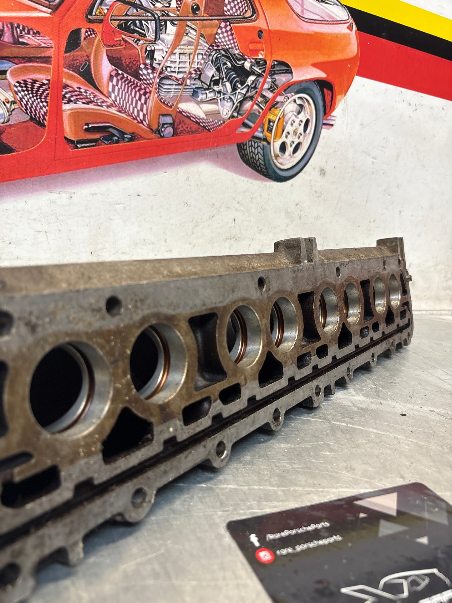 Porsche 928 Cam Carrier 9281052510R used bare unit