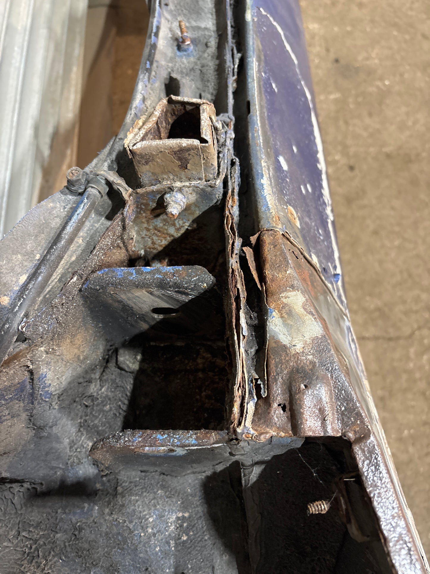 Porsche 944 left sill section cut, used, spares or repair 94450361102