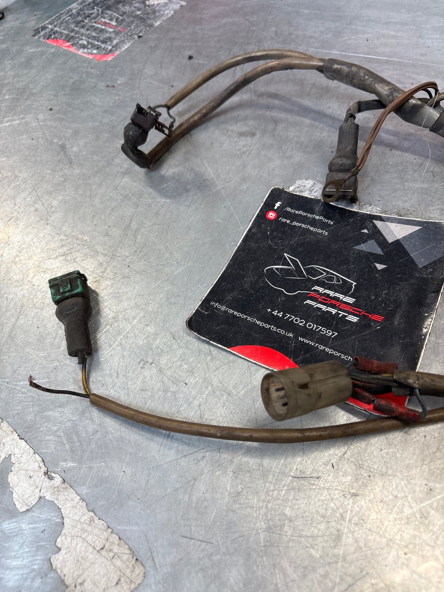 Porsche 924 N/A early engine wiring loom, 1976-1979, for spares or repair 477971761A