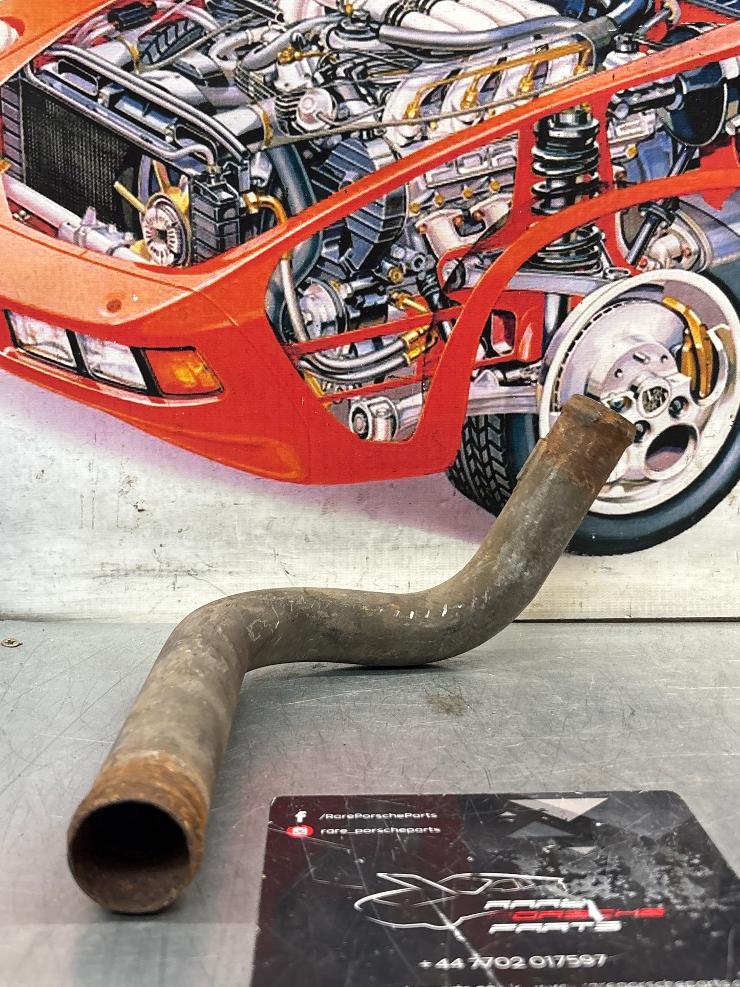 Porsche 924 water pipe 047121073A, used