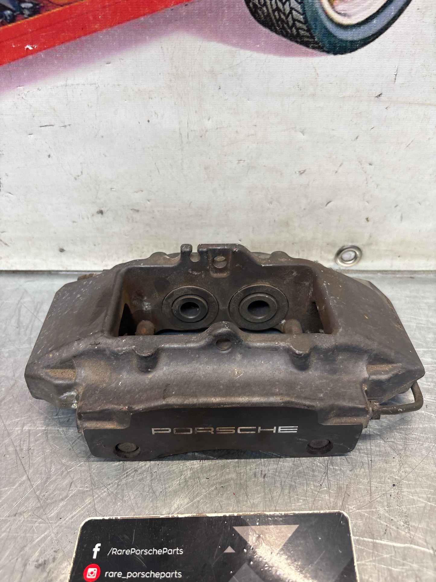 Porsche 996 997 986 987 Driver side Rear Brake Caliper Brembo, used 996352422