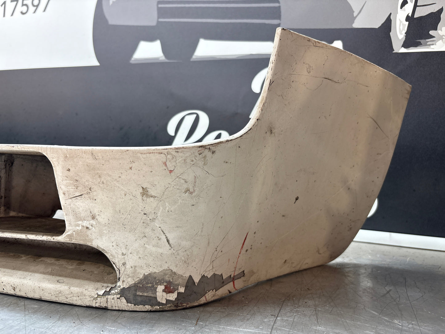 Porsche 944 Front spoiler, valance with fog light used 93150537105