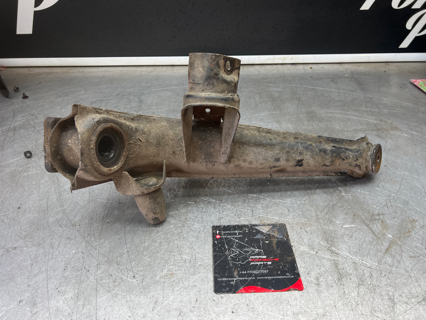 Porsche 924 944  -85.5 Rear right trailing arm,  94433102200