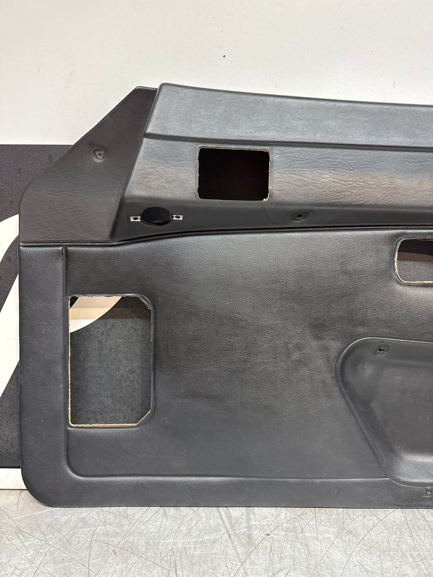 Porsche 924/ 924S/ Early 944  Door cards Pair, Black. Used. 478867011 / 478867012