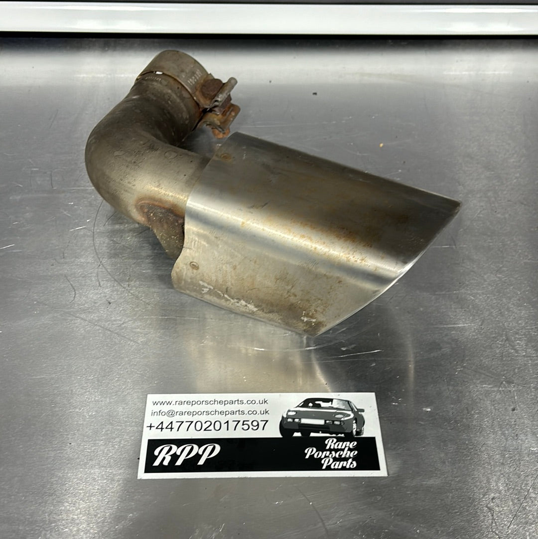 Porsche Cayenne E3 tailpipe, exhaust tip 9Y0253825D, used