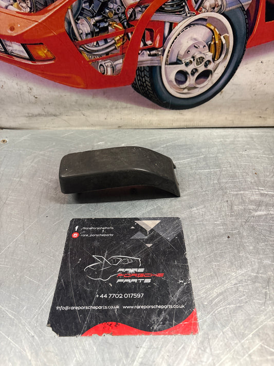 Porsche 924 / 944 front right bumper guard, used 477807155A