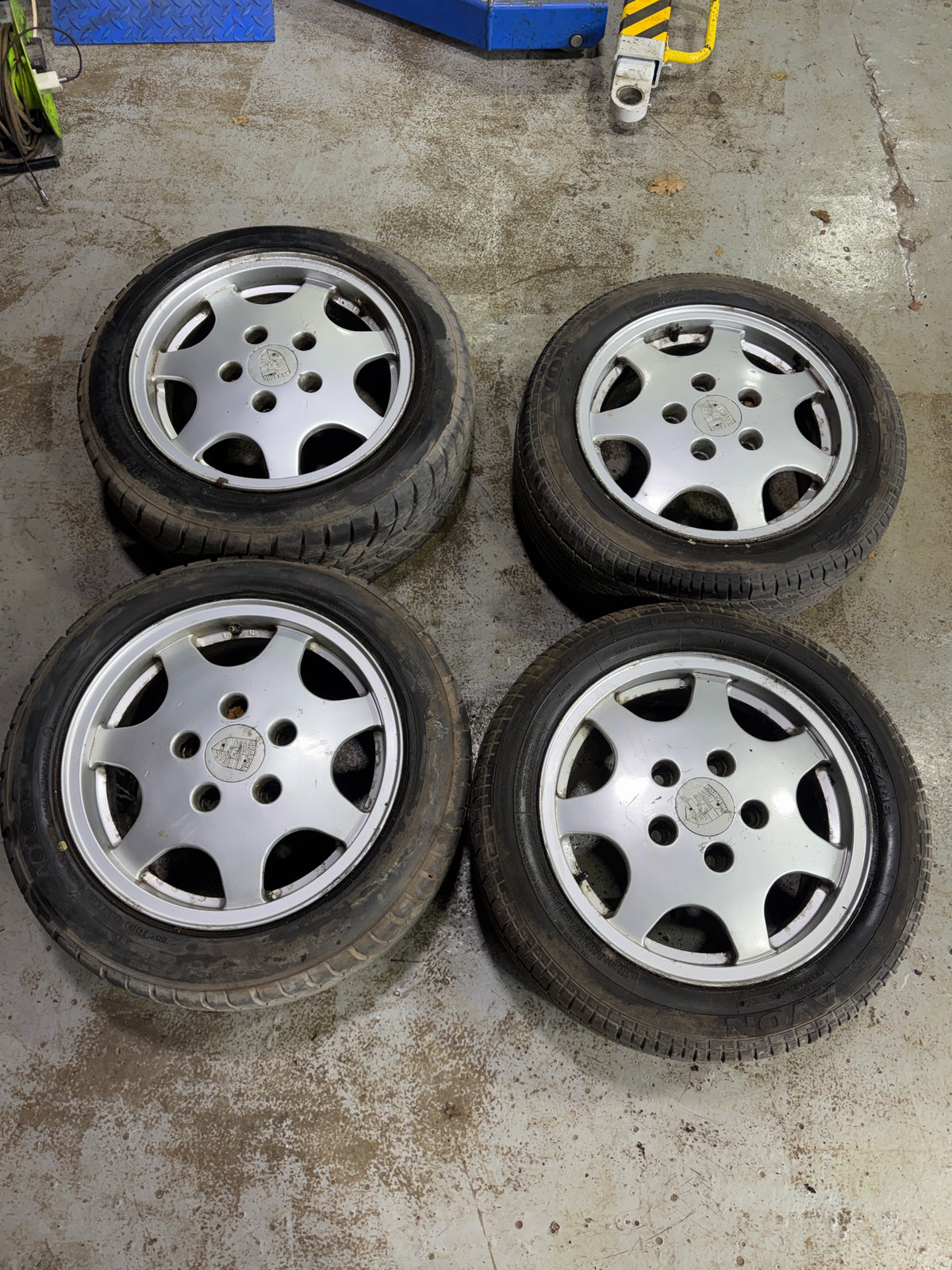 Porsche D90 wheels 7Jx16&8J16