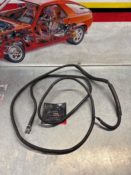 Porsche 928 LHD 78-82 battery starter cabel, used 92861200700