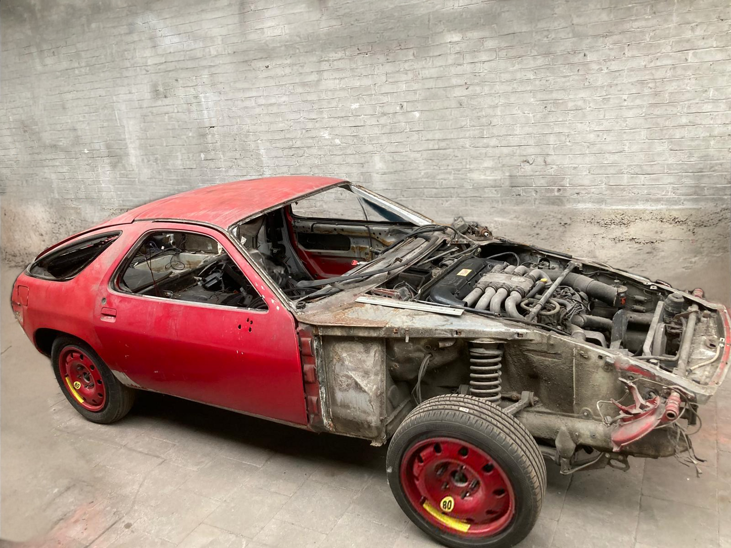 Porsche 928 4.7 1980, LHD, project, Luxembourg paperwork