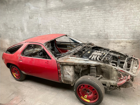 Porsche 928 4.7 1980, LHD, project, Luxembourg paperwork