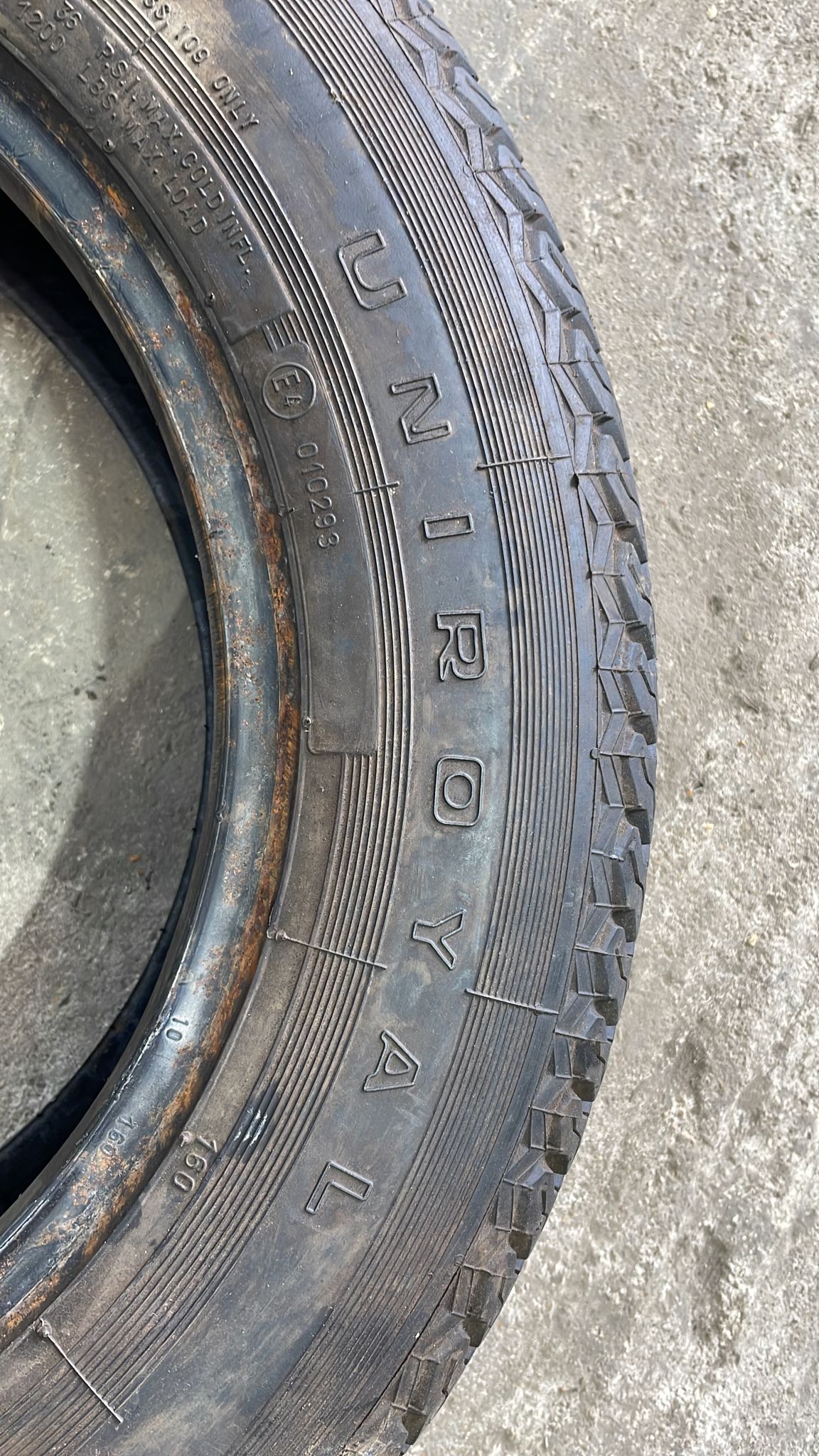 Pneumatico per ruota di scorta Uniroyal da 15" Porsche