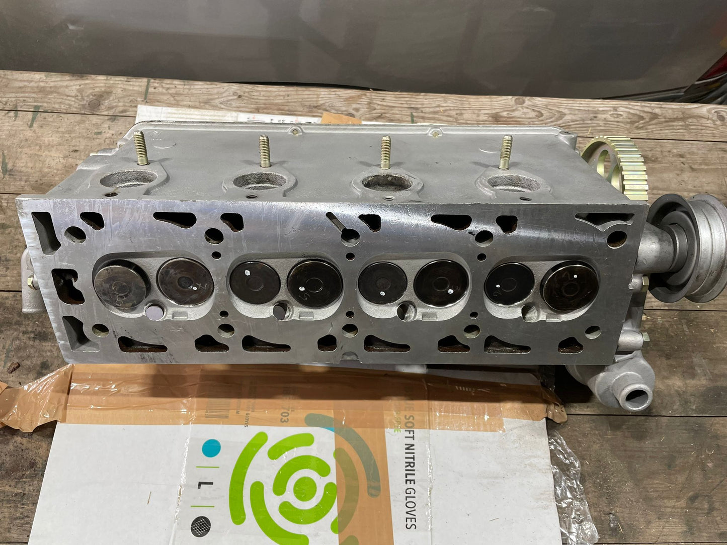 Porsche 924 Turbo reconditioned cylinder head, please study photos for storage marks!! 9311043013R