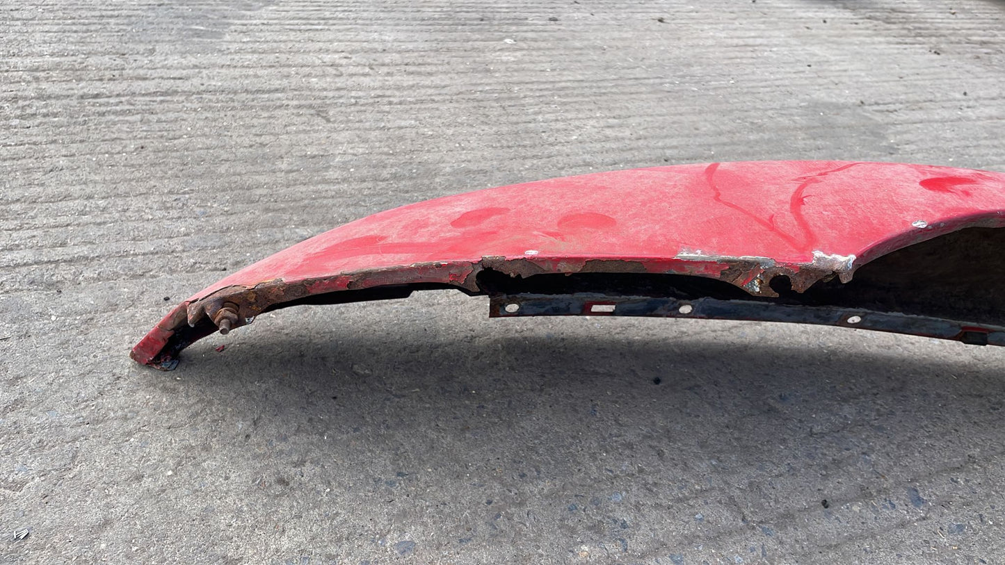 Porsche 944, early front left wing, in need of repair