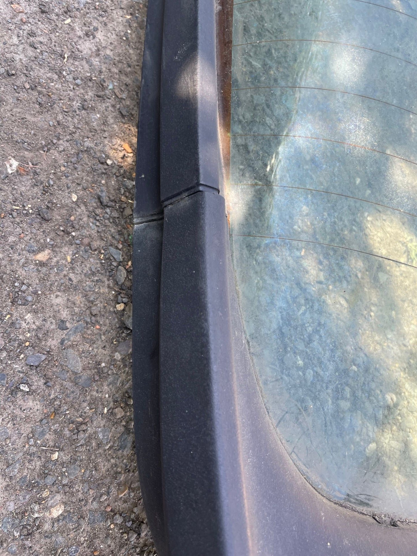 Portellone Porsche 944, cofano bagagliaio con spoiler in gomma, usato