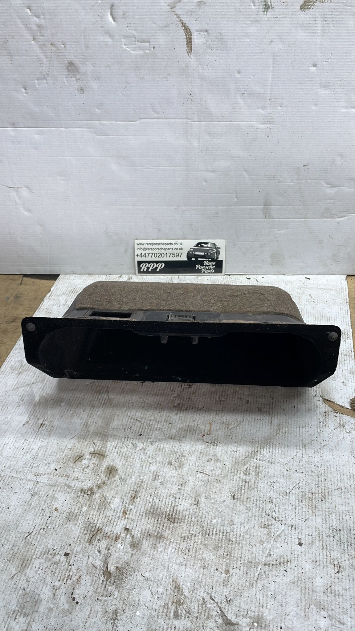 Porsche 924 944 (early)  glove box bare unit, used