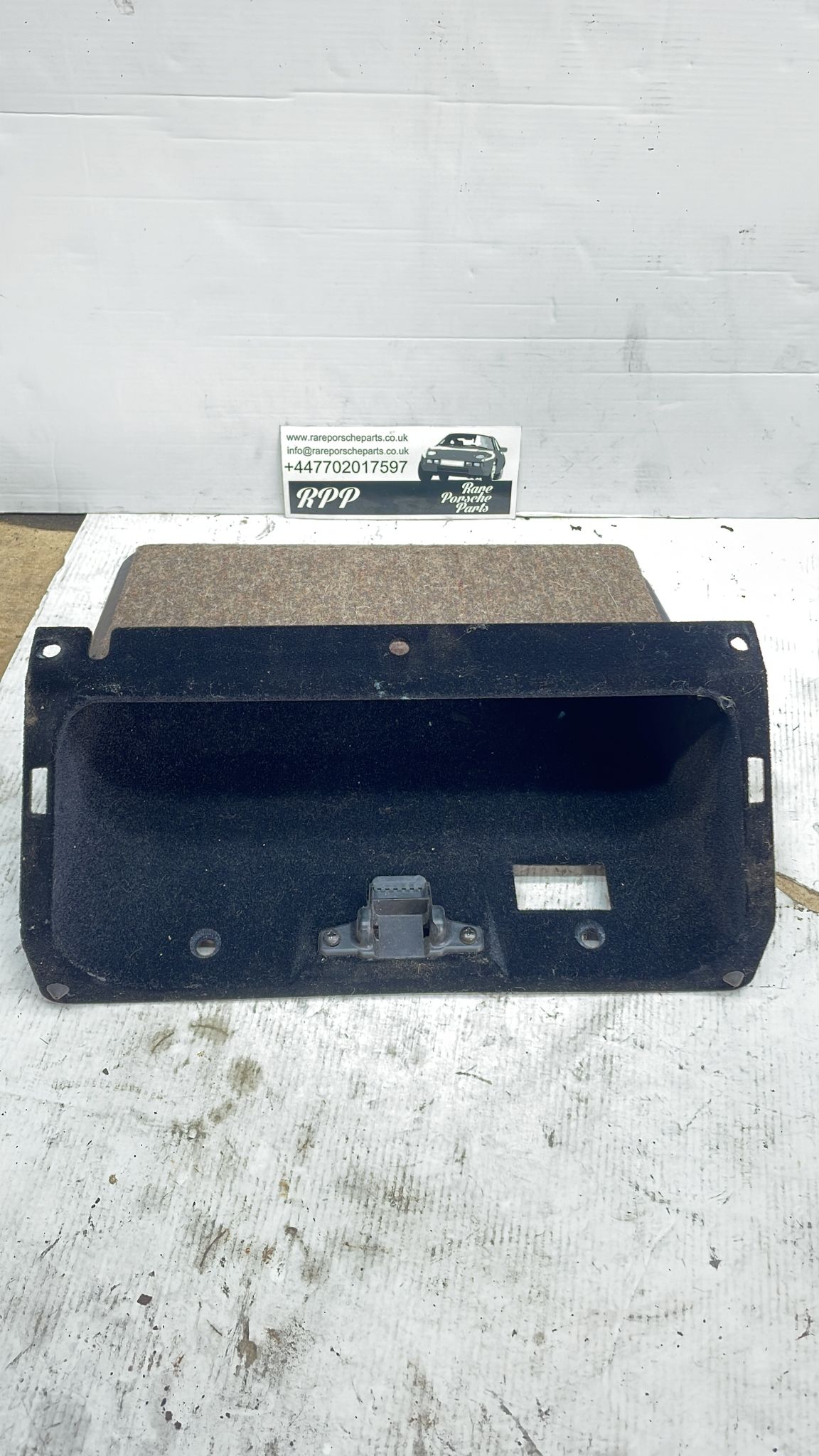 Porsche 924 944 (early)  glove box bare unit, used