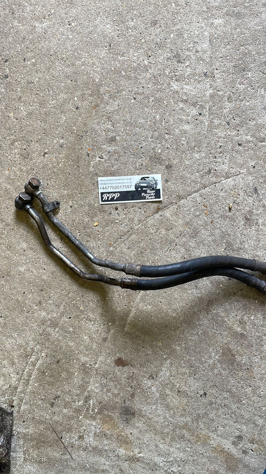 Porsche 924 Turbo Tubi radiatore olio, 93110712711, 93110712911, usato