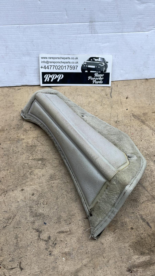 Porsche 924S 944 Cream foot rest carpet piece, used