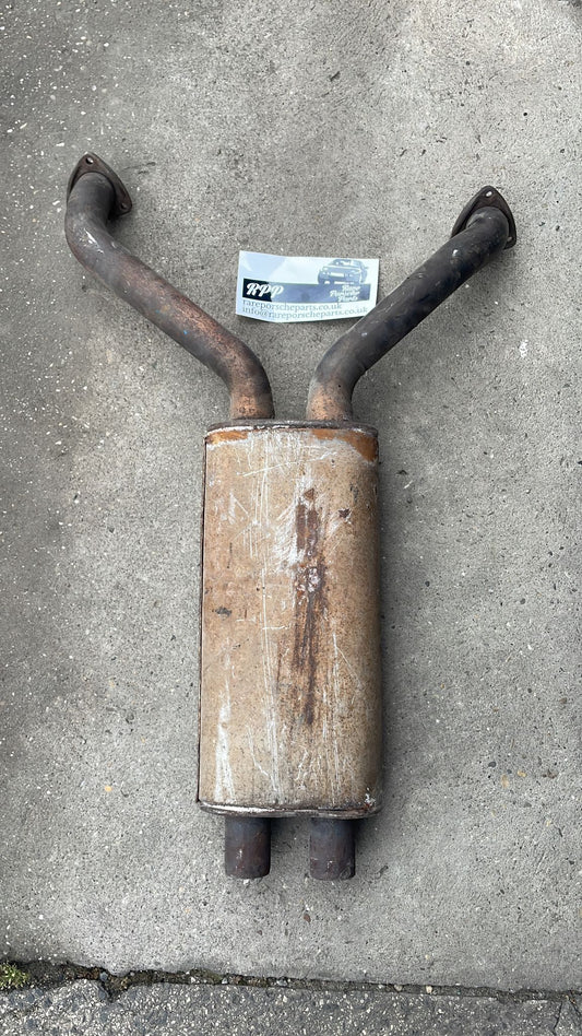 Porsche 928 middle exhaust silencer, 92811109001 used