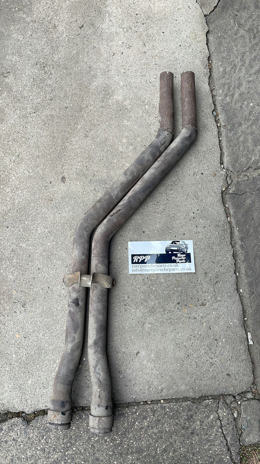 Porsche 928S exhaust pipe centre section, used