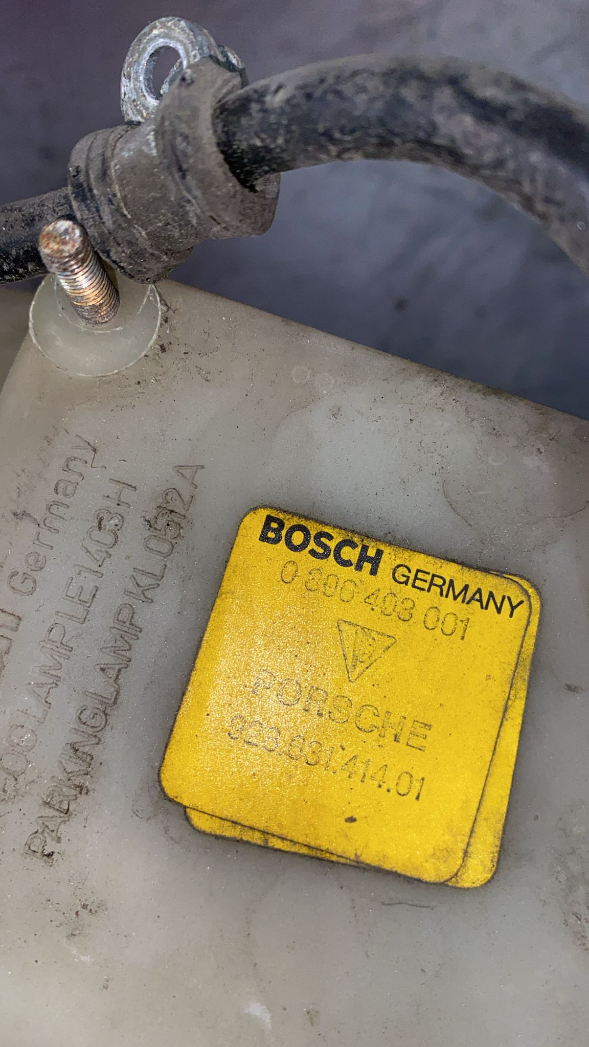 Porsche 928 Bosch fog light, left, used 0306403001