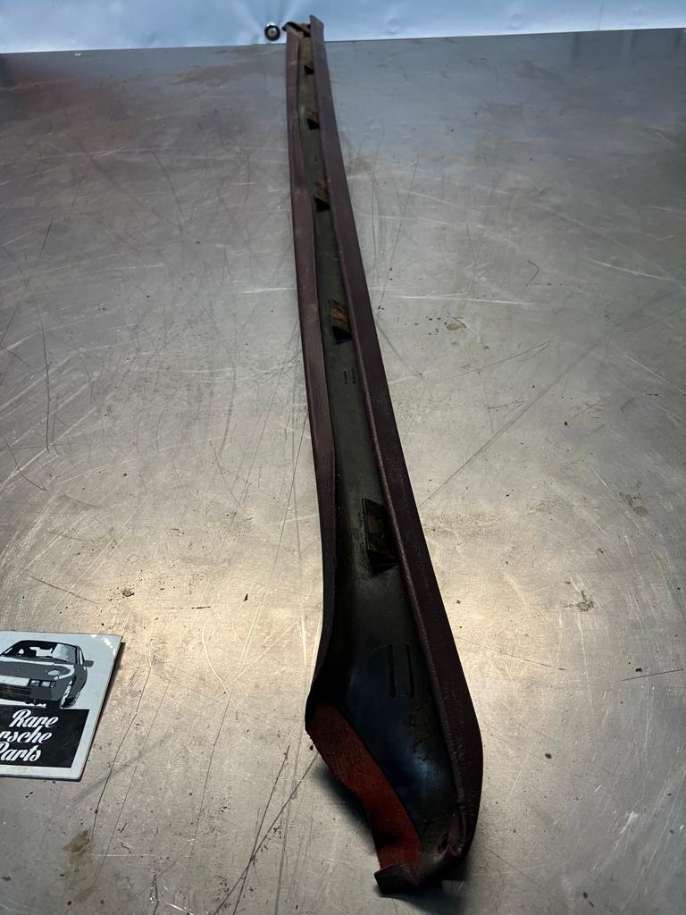 Porsche 928 tailgate trim, right, off side, burgundy, 92855503802, used