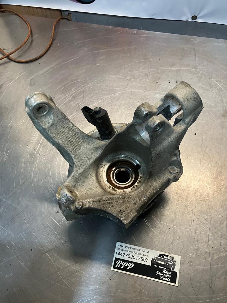 Porsche Boxster rear left knuckle, used 982505435A 2017-2023