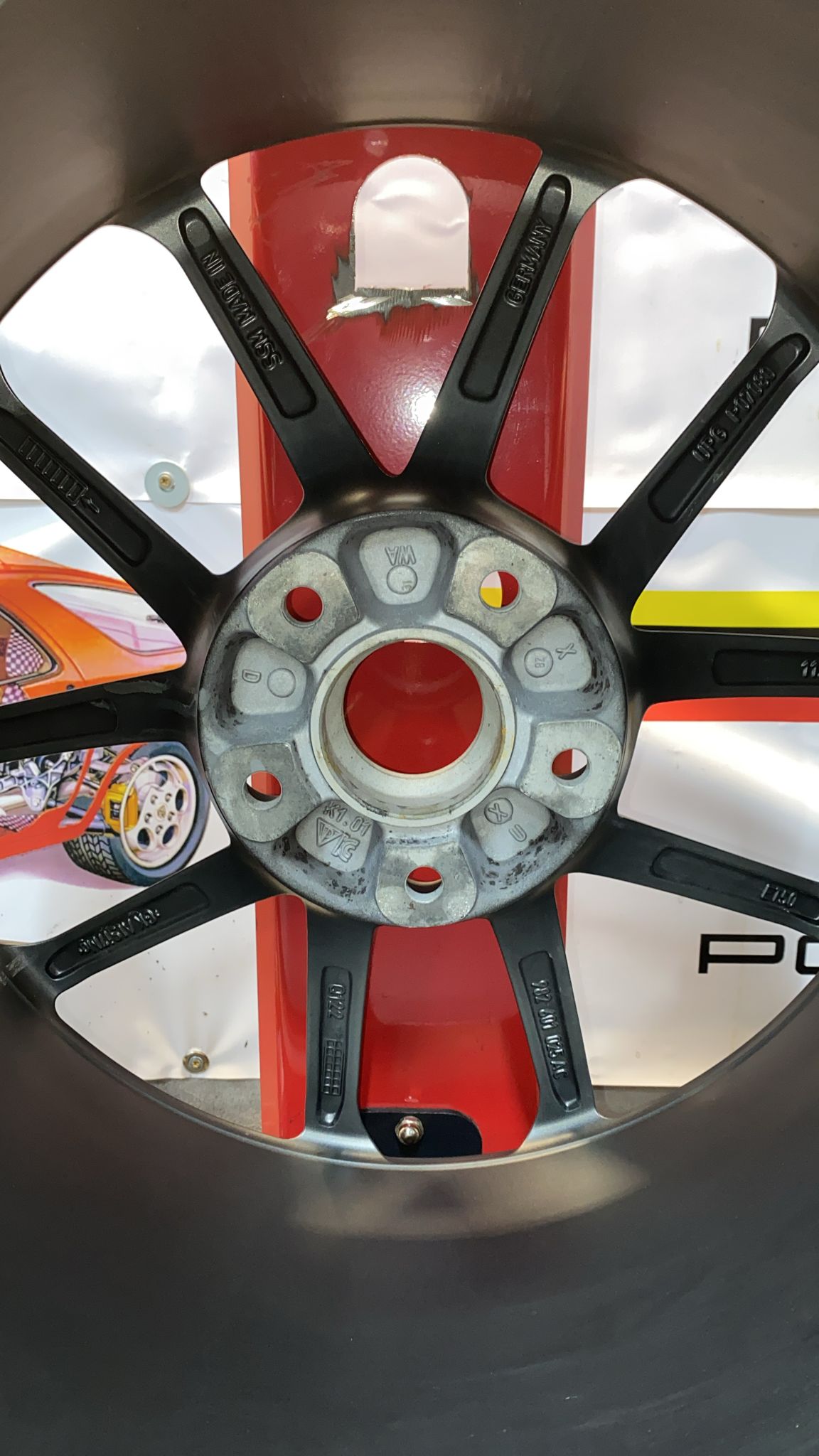Original Porsche 20 inch 981/982 Boxster Cayman GT4 rim 982601025AC ...