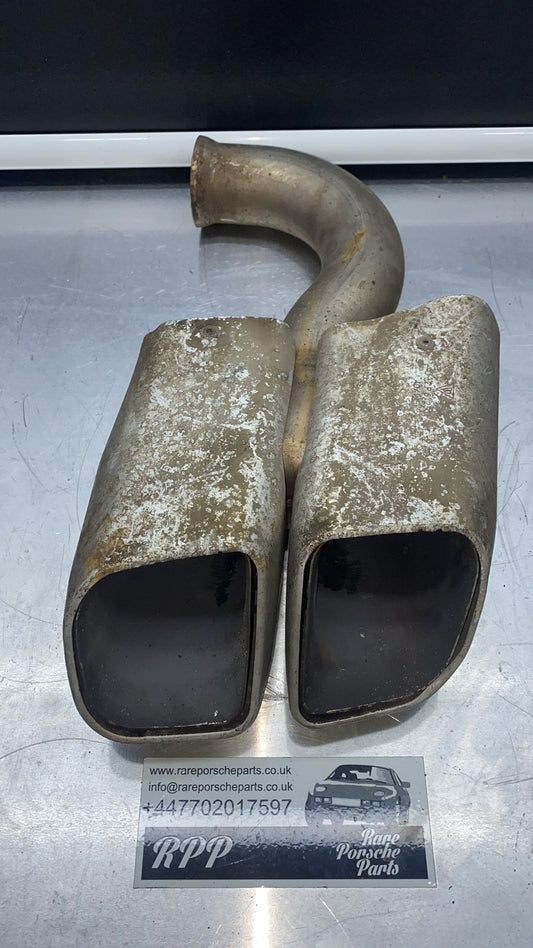 Porsche Cayenne left exhaust tip, used 7P5253681G