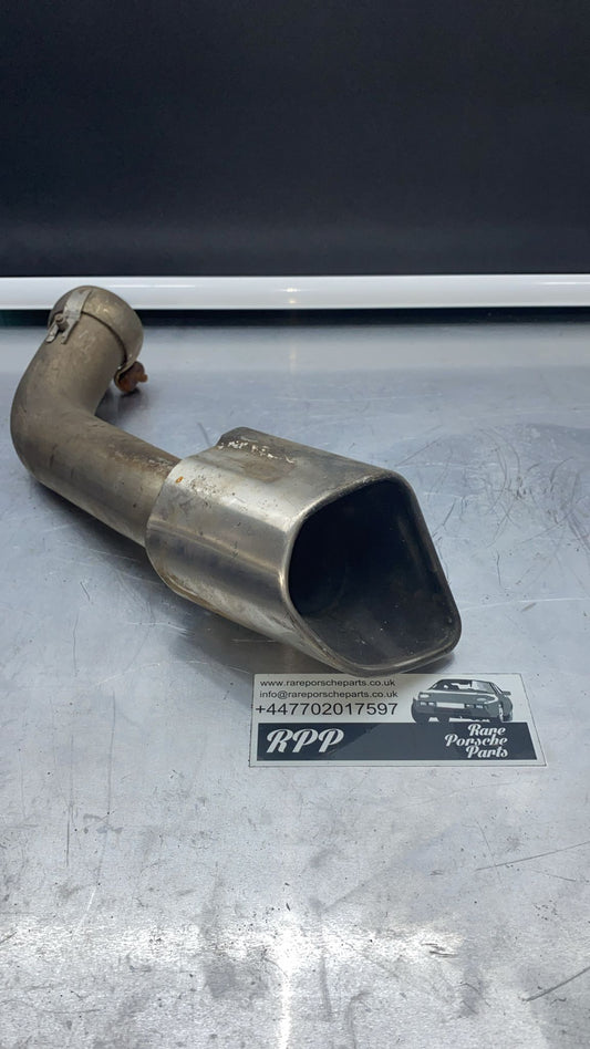 Porsche Cayenne Turbo right exhaust tip, Used 7P5253682AP