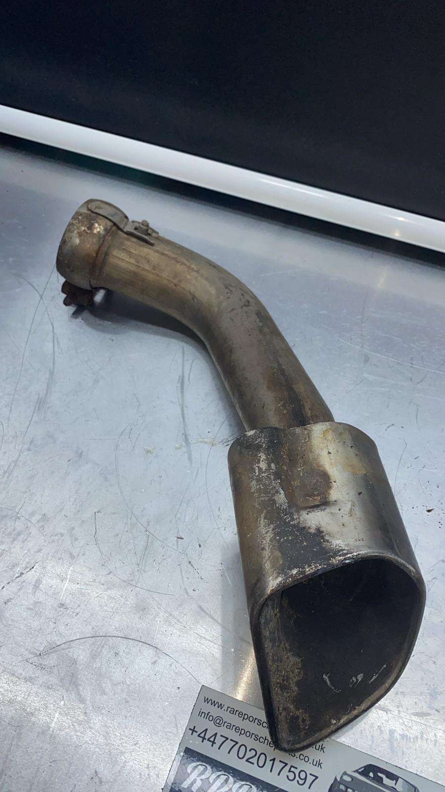 Porsche Cayenne Turbo left exhaust tip, Used 7P5253681AP