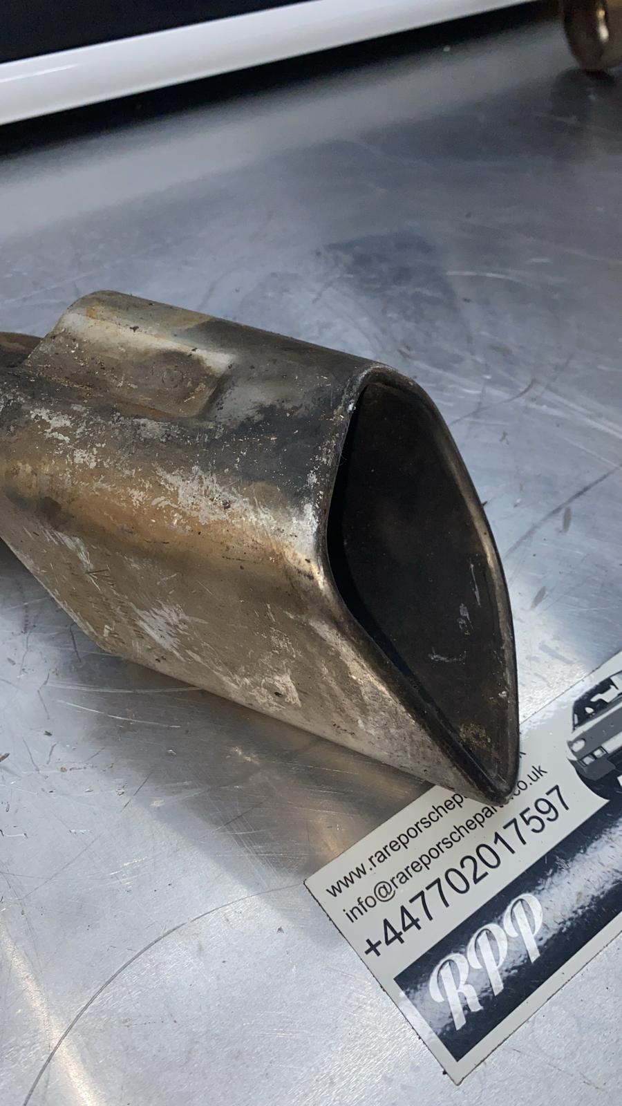 Porsche Cayenne Turbo left exhaust tip, Used 7P5253681AP