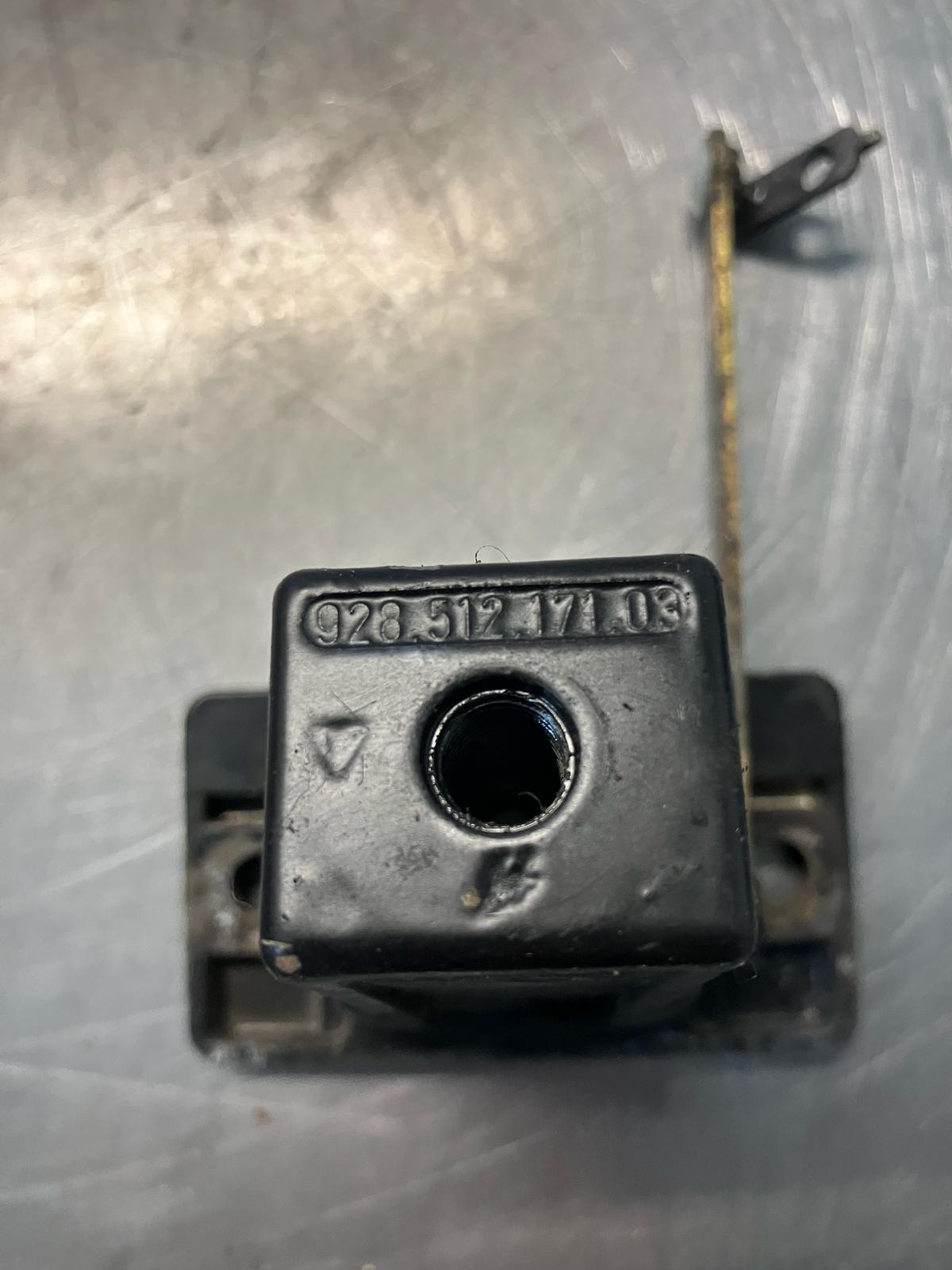 Porsche 928 boot lock receiver, used 92851217103