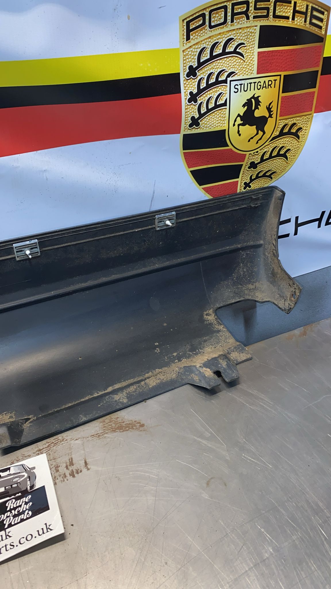 Porsche 911 964 left side sill cover, used 96455919301