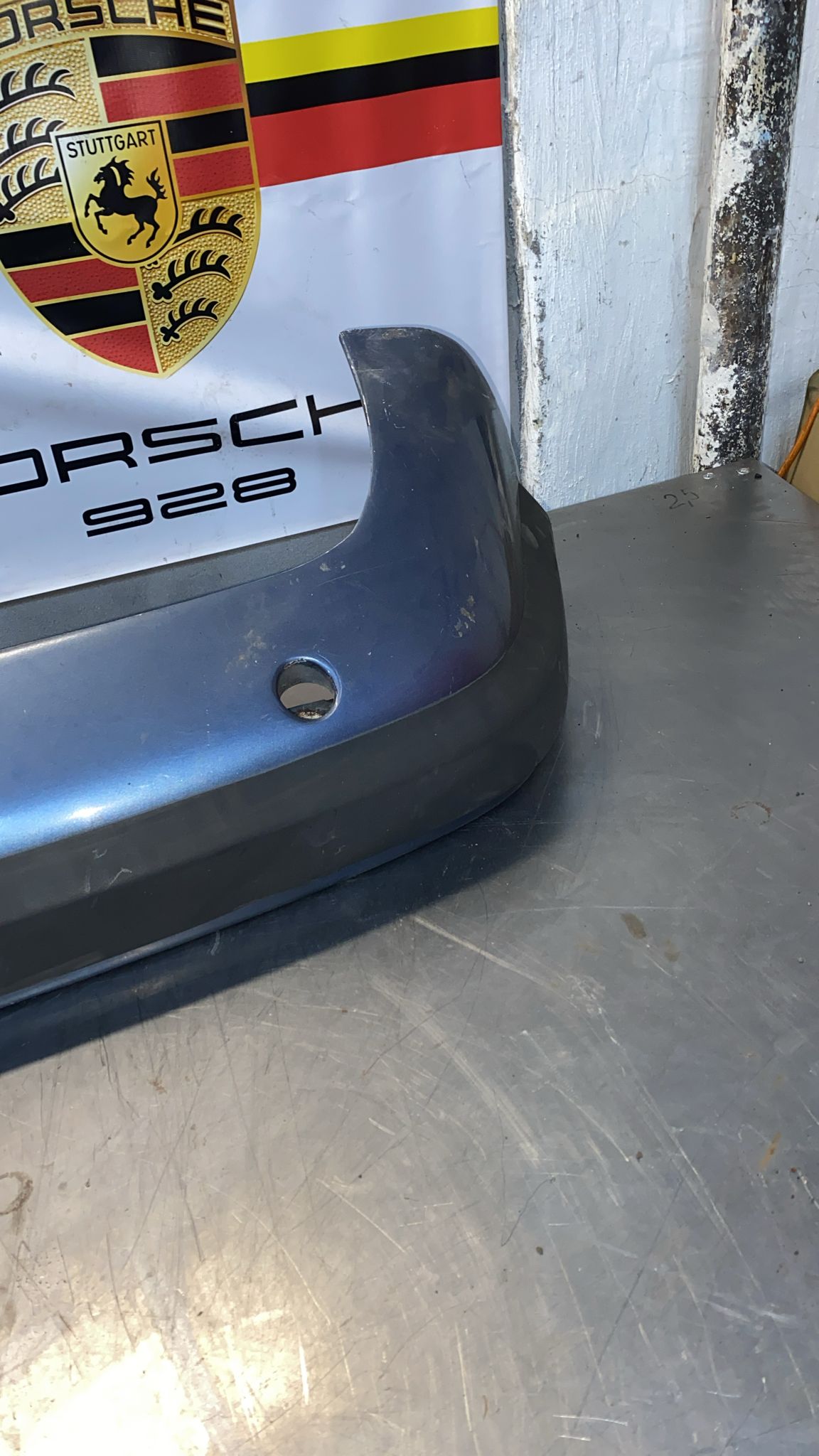 Porsche 944 rear bumper, used 93150538700