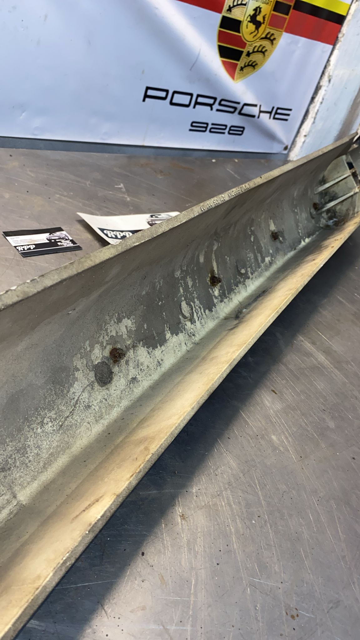 Porsche 944 rear bumper, used 93150538700